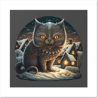 All Hail the Yule Cat Posters and Art